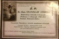 Pogrzeb ks. Proboszcza Stanisława Stopki